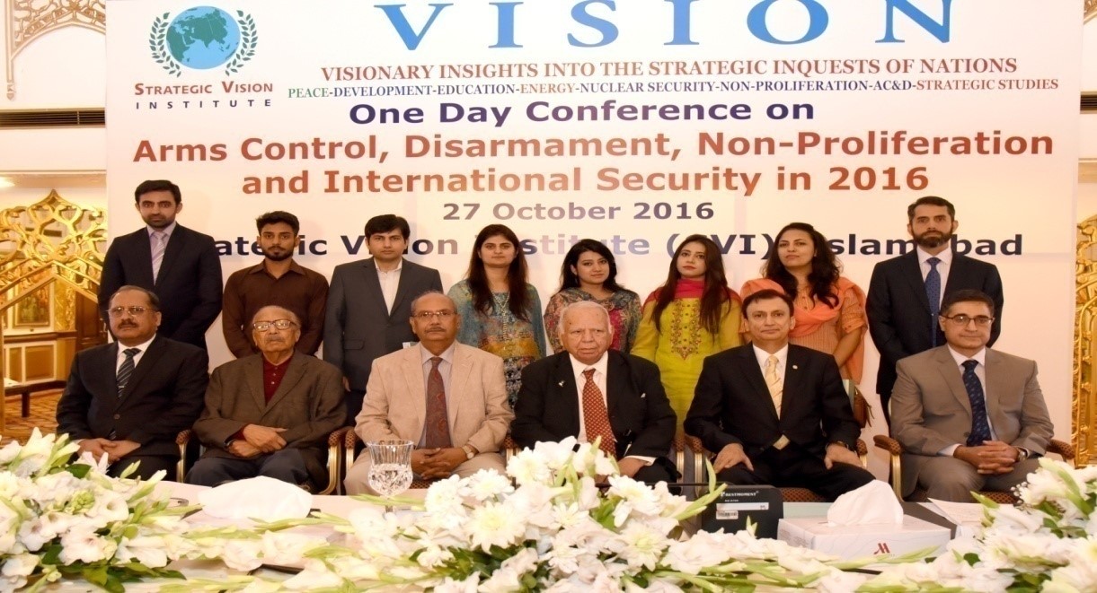 One Day National Conference: Arms Control, Disarmament, Non-Proliferation and International Security in 2016 on 27th October 2016