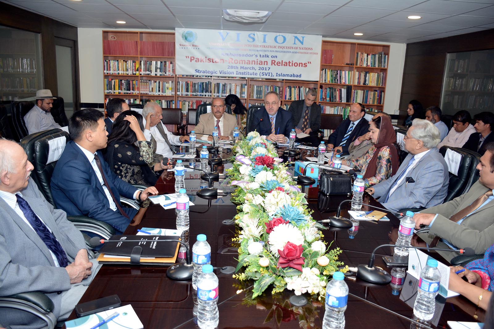 Press release of  “Ambassador’s Talk Pakistan-Romanian Relations”