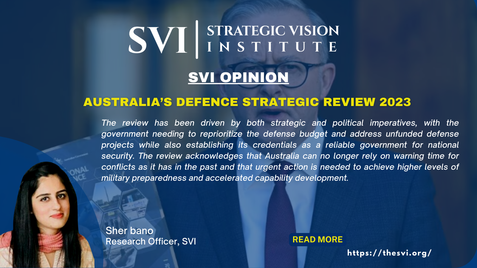 Australia’s Defence Strategic Review 2023